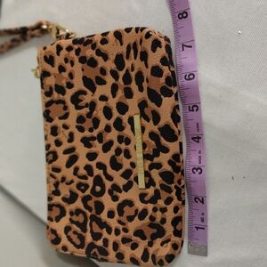 Steve Madden Leopard Print Wristlet